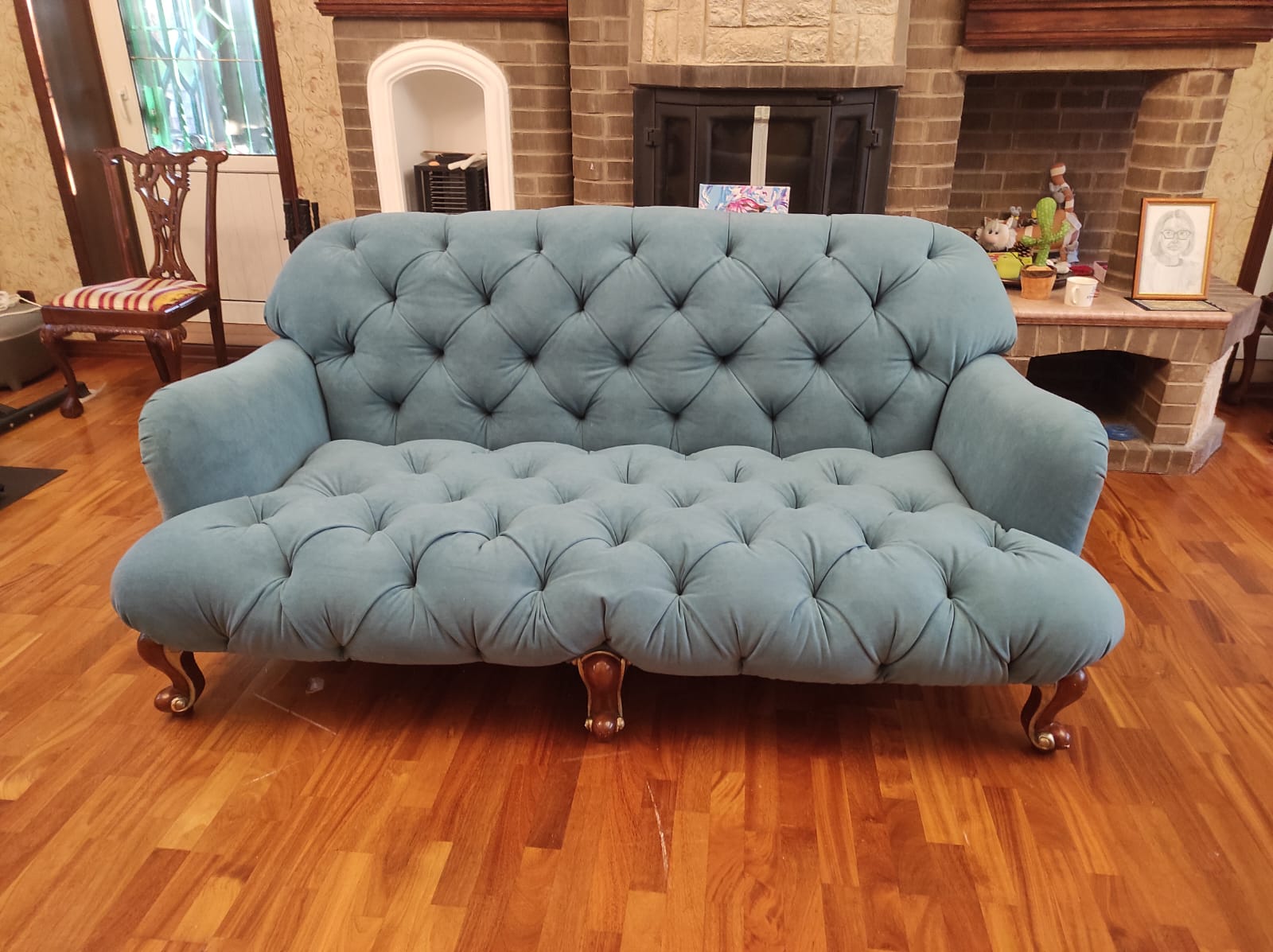 Перетяжка дивана. Буинск